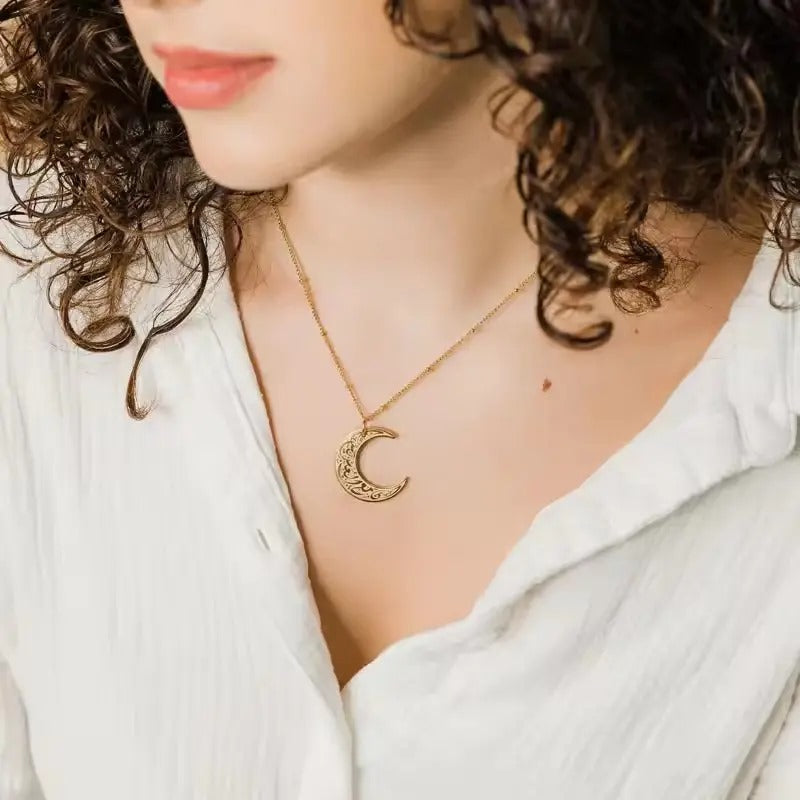 With hardship comes ease necklace