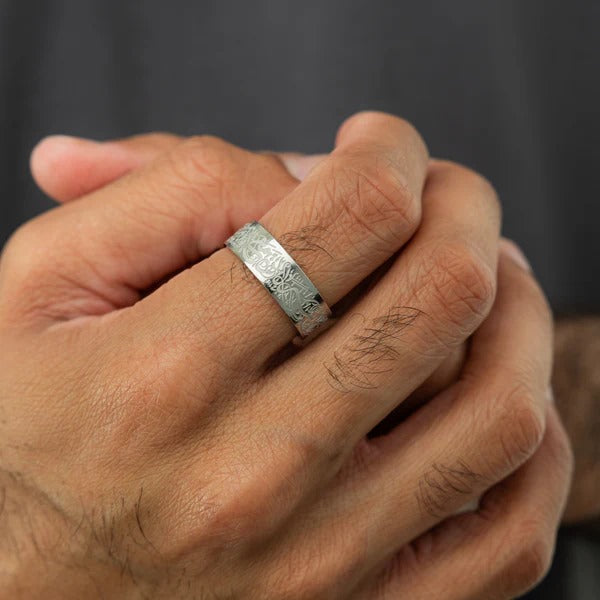 With Hardship Comes Ease" Ring V2